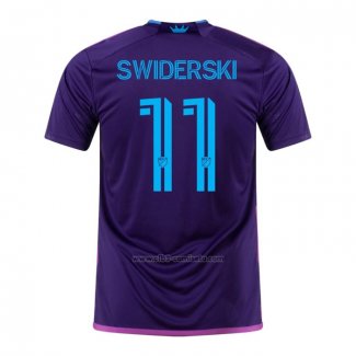 Camiseta Charlotte FC Jugador Swiderski Segunda 2023-2024