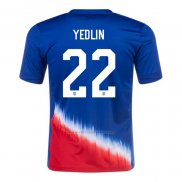 Camiseta Estados Unidos Jugador Yedlin Segunda 2024