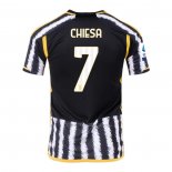 Camiseta Juventus Jugador Chiesa Primera 2023-2024