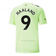 Camiseta Manchester City Jugador Haaland Tercera 2022-2023
