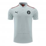 Camiseta Polo del Manchester City 2022-2023 Gris