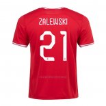 Camiseta Polonia Jugador Zalewski Segunda 2022
