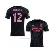 Camiseta Real Madrid Jugador Marcelo Tercera 2020-2021