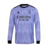 Camiseta Real Madrid Segunda Manga Larga 2022-2023