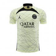 Camiseta de Entrenamiento Paris Saint-Germain Jordan 2023-2024 Amarillo