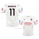Camiseta AC Milan Jugador Ibrahimovic Segunda 2021-2022