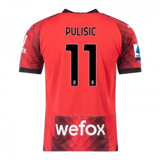 Camiseta AC Milan Jugador Pulisic Primera 2023-2024