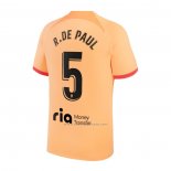 Camiseta Atletico Madrid Jugador R.De Paul Tercera 2022-2023