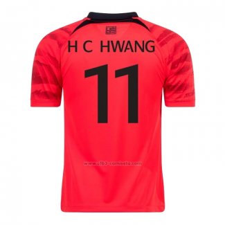 Camiseta Corea del Sur Jugador Hee-Chan Hwang Primera 2022