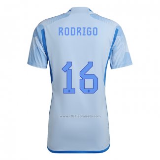 Camiseta Espana Jugador Rodrigo Segunda 2022