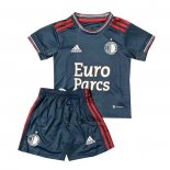 Camiseta Feyenoord Segunda Nino 2022-2023