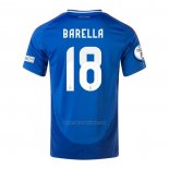 Camiseta Italia Jugador Barella Primera 2024-2025