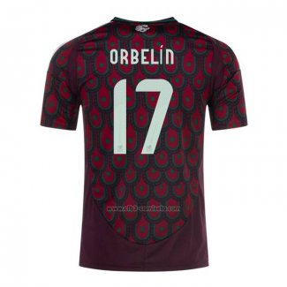 Camiseta Mexico Jugador Orbelin Primera 2024