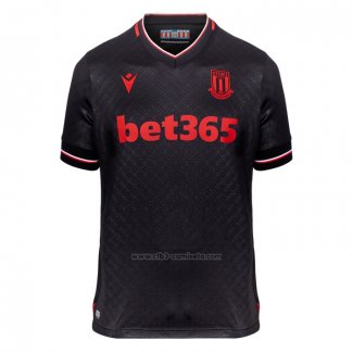 Camiseta Stoke City Segunda 2022-2023 Negro