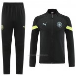 Chandal de Chaqueta del Manchester City 2022-2023 Negro