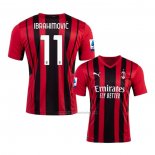 Camiseta AC Milan Jugador Ibrahimovic Primera 2021-2022