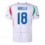 Camiseta Italia Jugador Barella Segunda 2024-2025