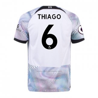 Camiseta Liverpool Jugador Thiago Segunda 2022-2023