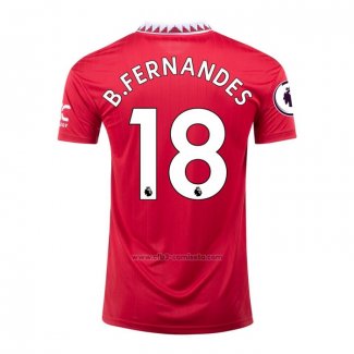 Camiseta Manchester United Jugador B.Fernandes Primera 2022-2023