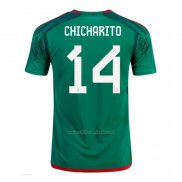 Camiseta Mexico Jugador Chicharito Primera 2022