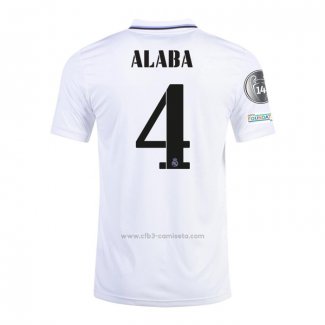 Camiseta Real Madrid Jugador Alaba Primera 2022-2023