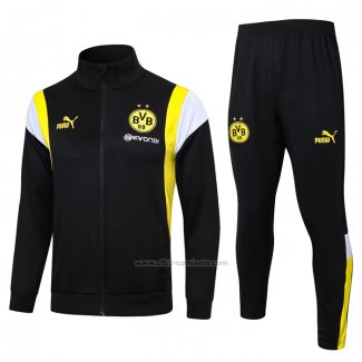 Chandal de Chaqueta del Borussia Dortmund 2023-2024 Negro