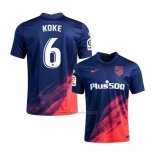 Camiseta Atletico Madrid Jugador Koke Segunda 2021-2022