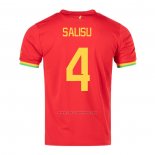 Camiseta Ghana Jugador Salisu Segunda 2022