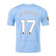 Camiseta Manchester City Jugador De Bruyne Primera 2023-2024