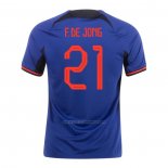 Camiseta Paises Bajos Jugador F.De Jong Primera 2020-2021