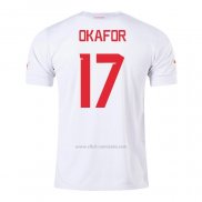 Camiseta Suiza Jugador Okafor Segunda 2022