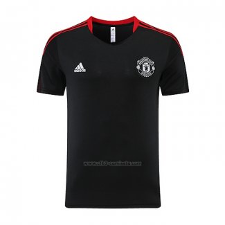 Camiseta de Entrenamiento Manchester United 2023-2024 Negro