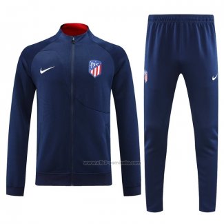 Chandal de Chaqueta del Atletico Madrid 2023-2024 Azul