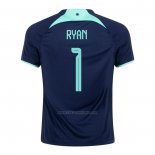 Camiseta Australia Jugador Ryan Segunda 2022