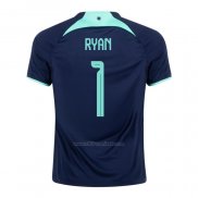 Camiseta Australia Jugador Ryan Segunda 2022