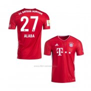 Camiseta Bayern Munich Jugador Alaba Primera 2020-2021