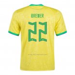 Camiseta Brasil Jugador Bremer Primera 2022