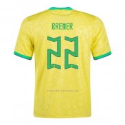 Camiseta Brasil Jugador Bremer Primera 2022