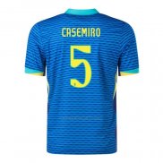 Camiseta Brasil Jugador Casemiro Segunda 2024