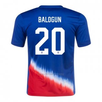 Camiseta Estados Unidos Jugador Balogun Segunda 2024