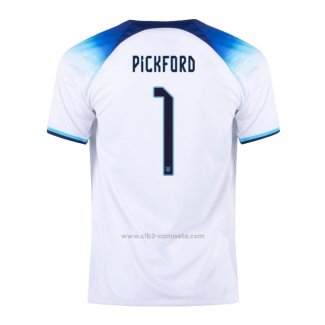 Camiseta Inglaterra Jugador Pickford Primera 2022