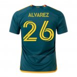 Camiseta Los Angeles Galaxy Jugador Alvarez Segunda 2023-2024