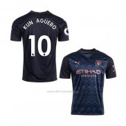 Camiseta Manchester City Jugador Kun Aguero Segunda 2020-2021