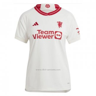 Camiseta Manchester United Tercera Mujer 2023-2024