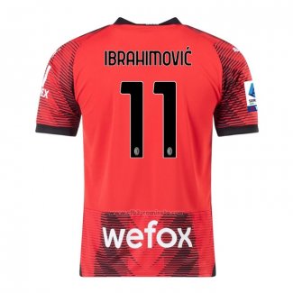 Camiseta AC Milan Jugador Ibrahimovic Primera 2023-2024