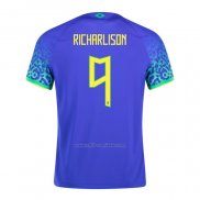 Camiseta Brasil Jugador Richarlison Segunda 2022