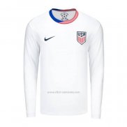 Camiseta Estados Unidos Primera Manga Larga 2024