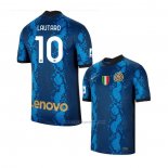Camiseta Inter Milan Jugador Lautaro Primera 2021-2022