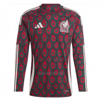 Camiseta Mexico Primera Manga Larga 2024