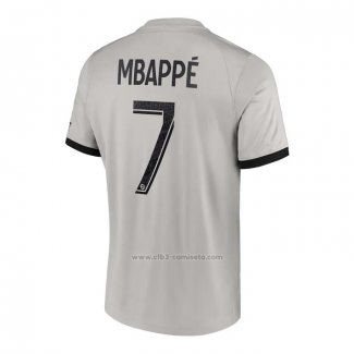 Camiseta Paris Saint-Germain Jugador Mbappe Segunda 2022-2023